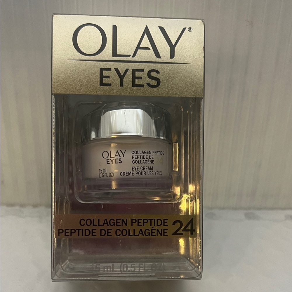OLAY Eyes Collagen Peptide Eye Cream - Gold and White